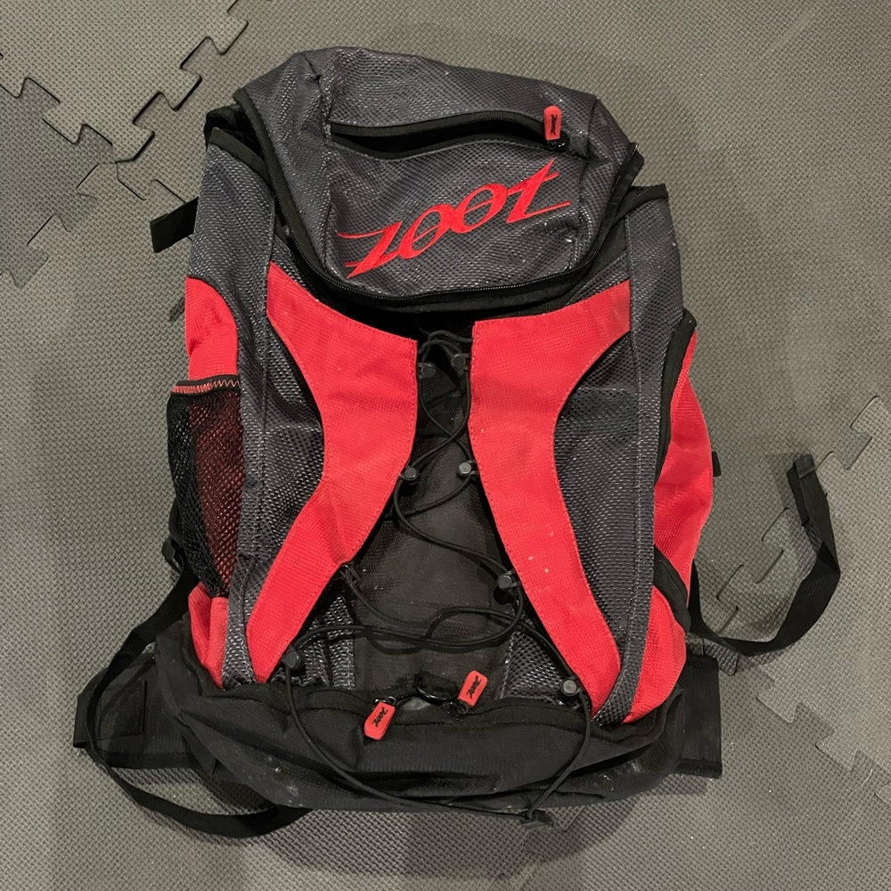 Zoot Dynamic Red and Black Backpack